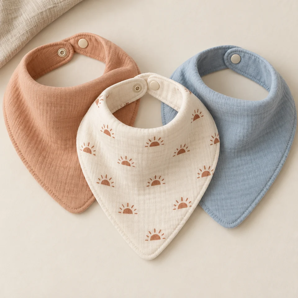 Little Dribbles Bib Trio